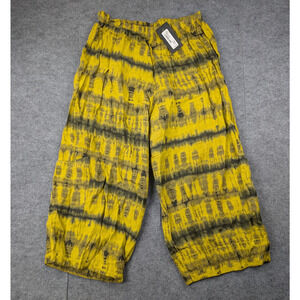 Bryn Walker Casbah Pants Womens XL Linen Boho Lagenlook Art To Wear Boho Oriole